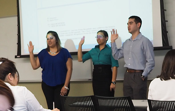 SGA welcomes 3 new members