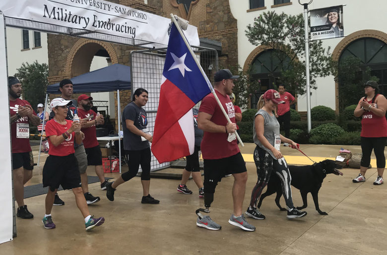 Honoring heroes, one step at a time