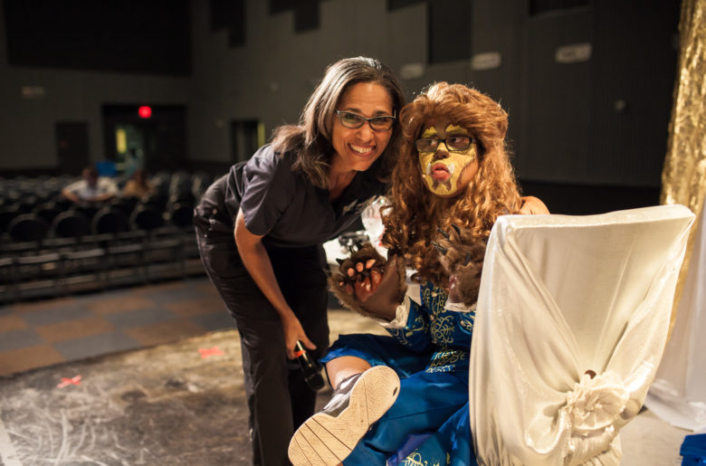 Special needs kids take center stage