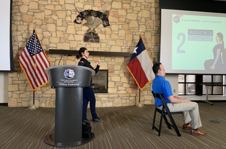Speakers encourage using head to prevent aches