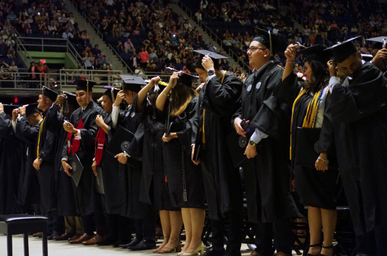 University marks 10 years with largest graduating class